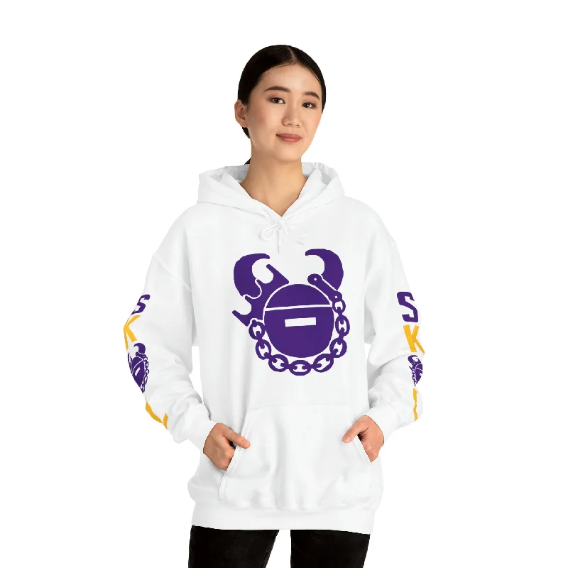 Super Deal Unisex Heavy Blend™ Hooded Sweatshirt - Game Day Helmet + Original (Sleeves) Super Deal Unisex Heavy Blend™ Hooded Sweatshirt - Game Day Helmet + Original (Sleeves)