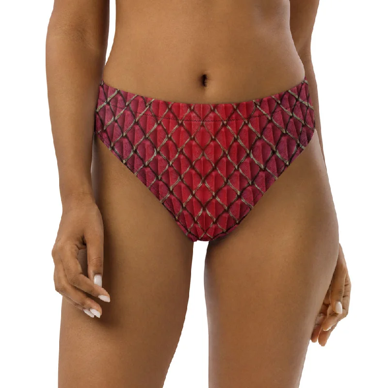 Quick Sale Dragonheart Recycled High-Waisted Bikini Bottom