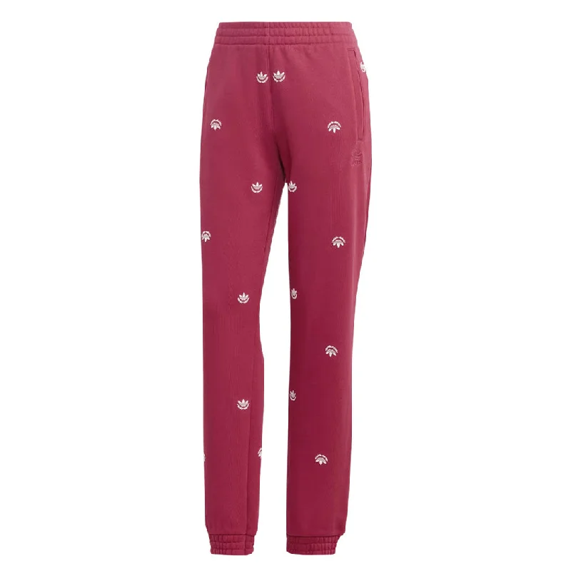 Deal Alert adidas - Women's Allover Mini Crest Logo Sweatpant (IJ8299)